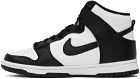 Nike Black & White Dunk High Retro Sneakers