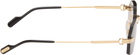 Cartier Gold 'Première de Cartier' Sunglasses