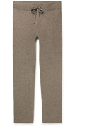 James Perse - Straight-Leg Recycled Cashmere Trousers - Brown