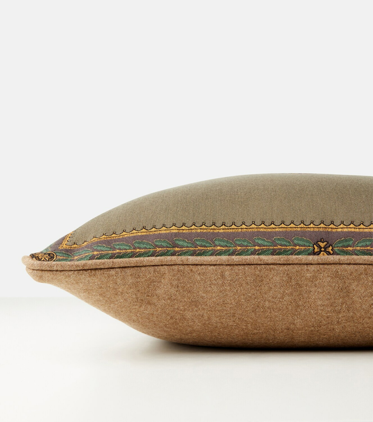 Etro Herald embroidered cotton-blend cushion