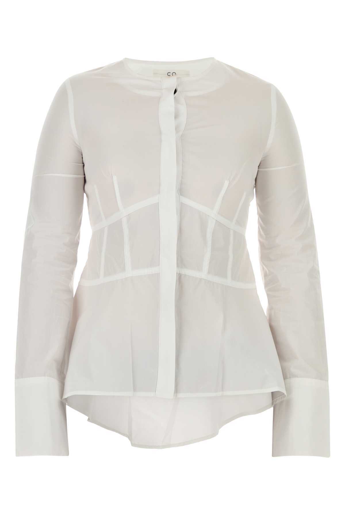 Co White Poplin Shirt