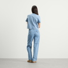 Hosbjerg Women's Bailey Denim Pants in Light Blue