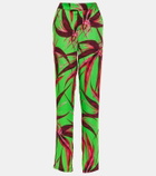 Louisa Ballou Floral straight pants