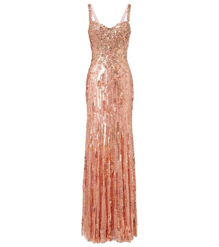 Photo: Jenny Packham Da Vinci embellished bustier gown