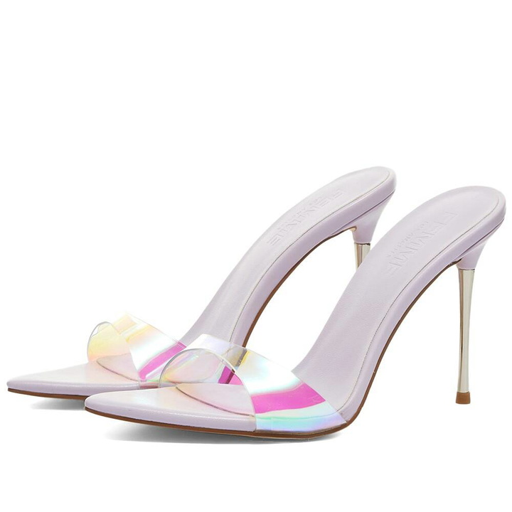 Photo: Femme LA Women's Azucar Slip On Heel in LvndrLlc