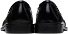 The Attico Black Evan Loafers