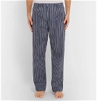 Derek Rose - Royal 211 Striped Cotton Pyjama Set - Men - Navy