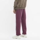 Les Tien Men's Vintage Heavyweight Classic Sweat Pant in Raspberry