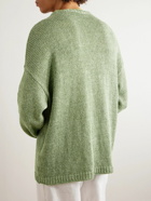 Federico Curradi - Linen Sweater - Green