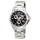 Longines Conquest Chronograph Black Dial Mens Watch L38004566