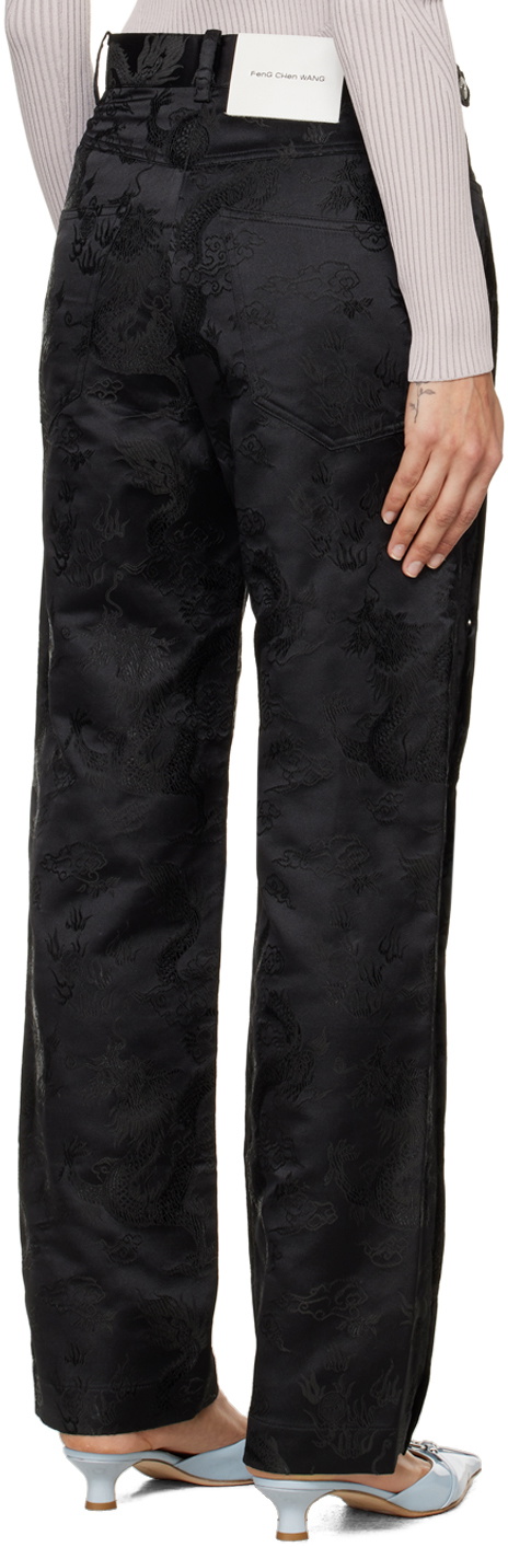 Feng Chen Wang Black Dragon Trousers