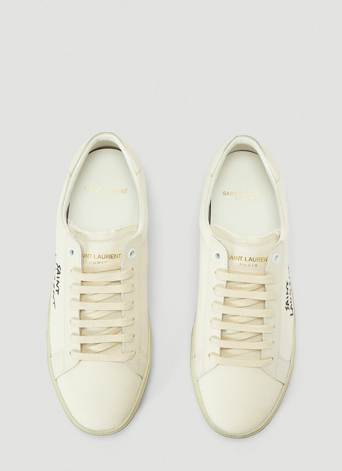 Saint Laurent Court Classic Logo Sneakers