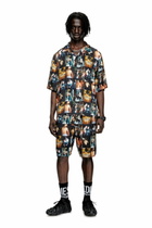 Diesel Bowling shirt with graphic prints - Shirts - Unisex - Black