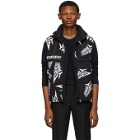 Givenchy Black and White Puffer Vest