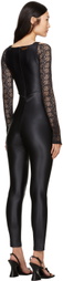 Versace Jeans Couture Black Cutout Jumpsuit