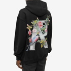 Represent Men's Floral R Hoody in White