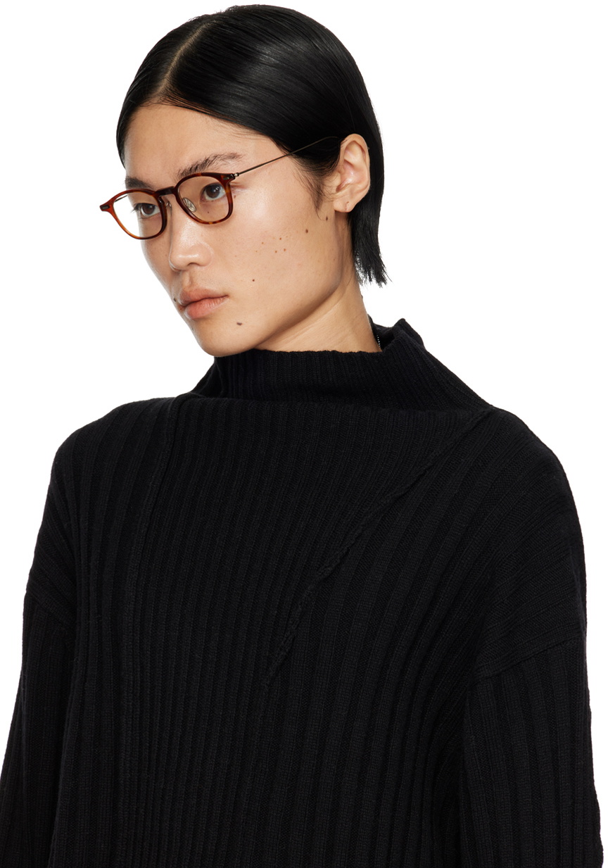 YUICHI TOYAMA. Tortoiseshell & Gold Kikusui Glasses Yuichi Toyama