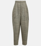 Stella McCartney High-rise tapered wool pants