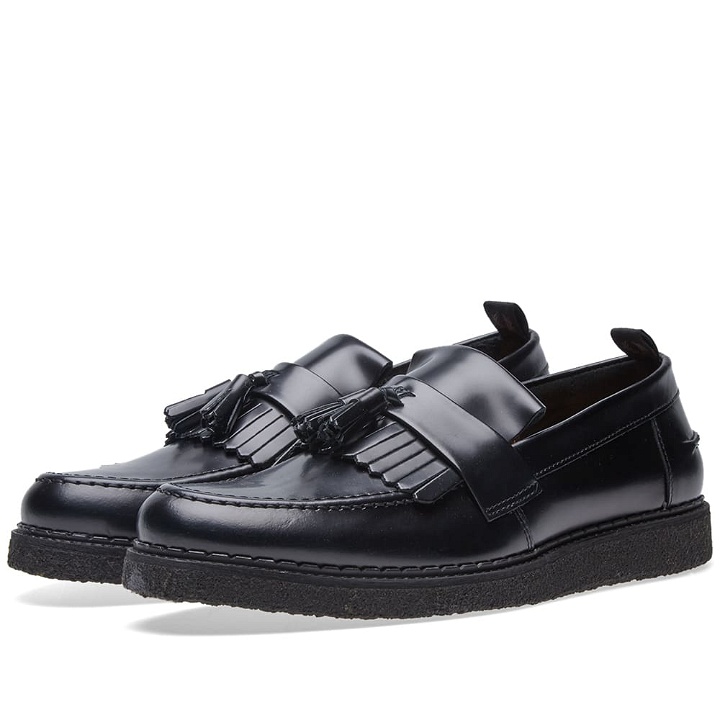 Photo: Fred Perry x George Cox Leather Tassel Loafer