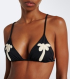 Johanna Ortiz Embroidered bikini top