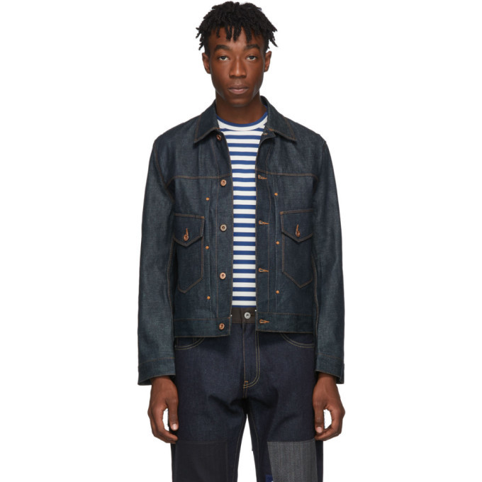 Kozaburo Indigo Type II Trucker Jacket