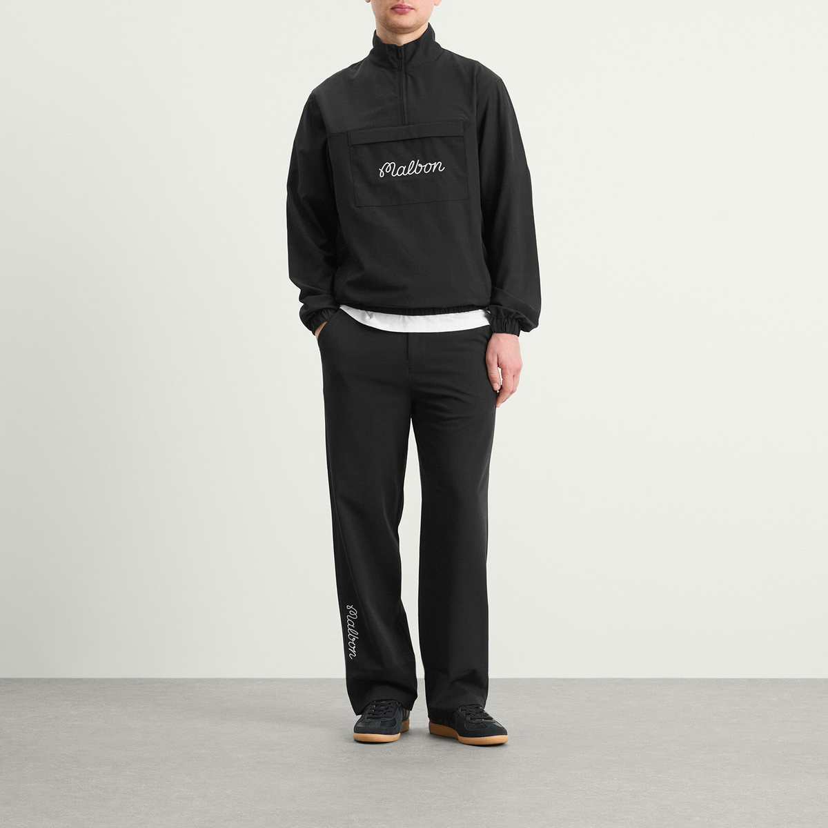 Malbon Men's Magnolia Coolcore Pant in Black