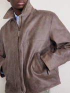 A Kind Of Guise - Nandi Leather Jacket - Brown