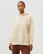 Champion Hooded Sweatshirt Beige Hoodies