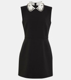 REDValentino Embellished cady minidress