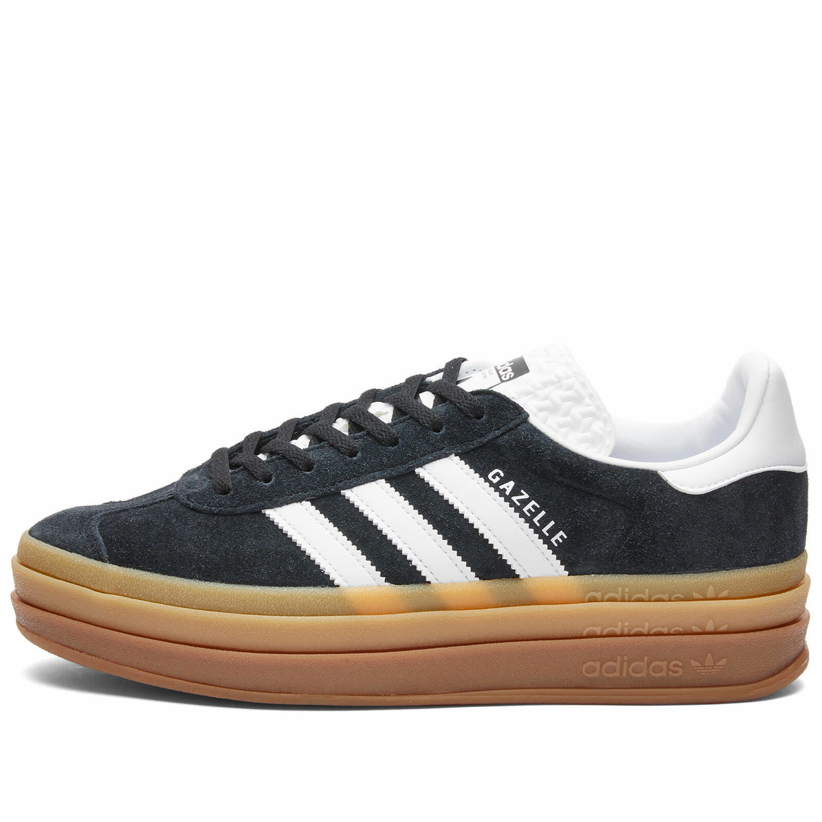 Adidas Gazelle Bold W Sneakers in Core Black/Ftwr White/Ftwr