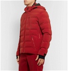 Aztech Mountain - Nuke Suit Waterproof Hooded Down Ski Jacket - Red