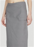 Prada - Gabardine Skirt in Grey