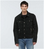 Balmain - Denim jacket with zipped pockets