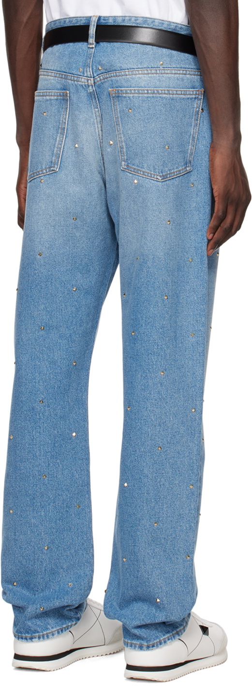 Valentino Blue Cotton Jeans Denim main image 0