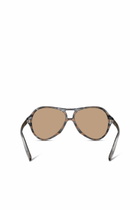Diesel Pilot model sunglasses - Sunglasses - Unisex - Multicolor