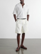 Orlebar Brown - Raffertie Merino Wool Polo Shirt - Neutrals