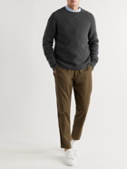 Barena - Wool-Blend Bouclé-Knit Sweater - Gray