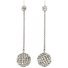 Isabel Marant Silver Disco Ball Earrings