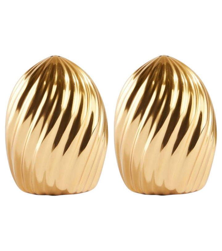 Photo: L'Objet Ripple Spice Jewels salt and pepper shakers