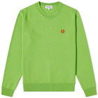 Kenzo Men's Tiger Crest Crew Sweat in Grass Green