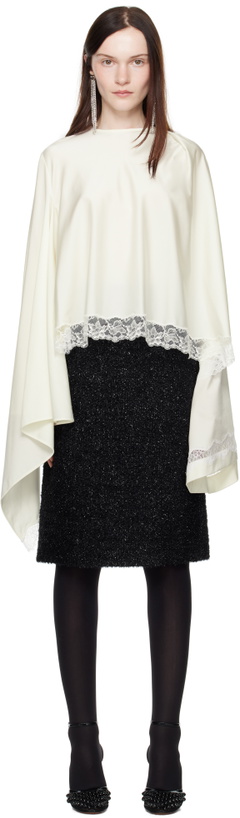 Photo: MARIE ADAM-LEENAERDT Off-White Underskirt Lingerie Blouse
