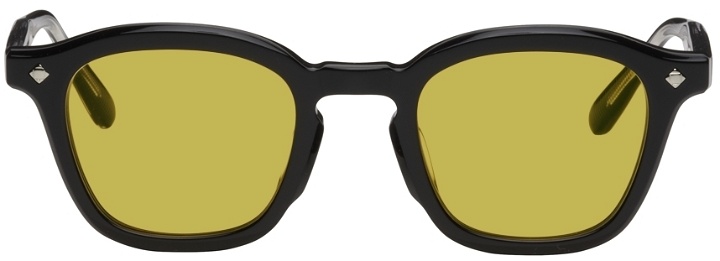 Photo: Lunetterie Générale Black & Yellow Cognac Sunglasses