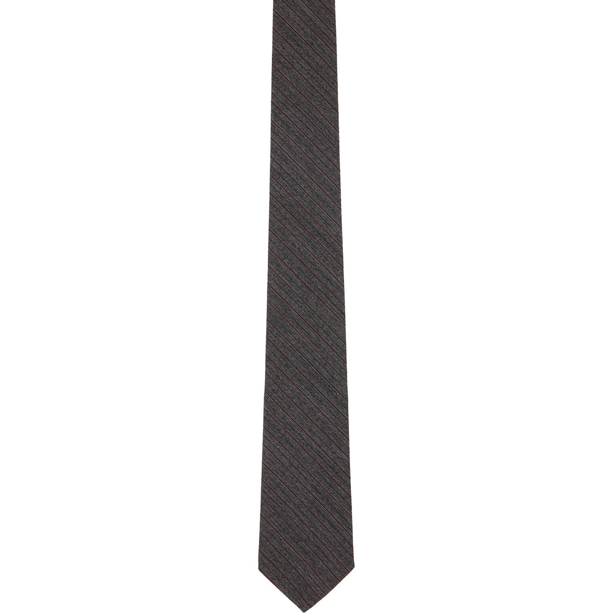 MM6 Maison Margiela Gray Suiting Tie