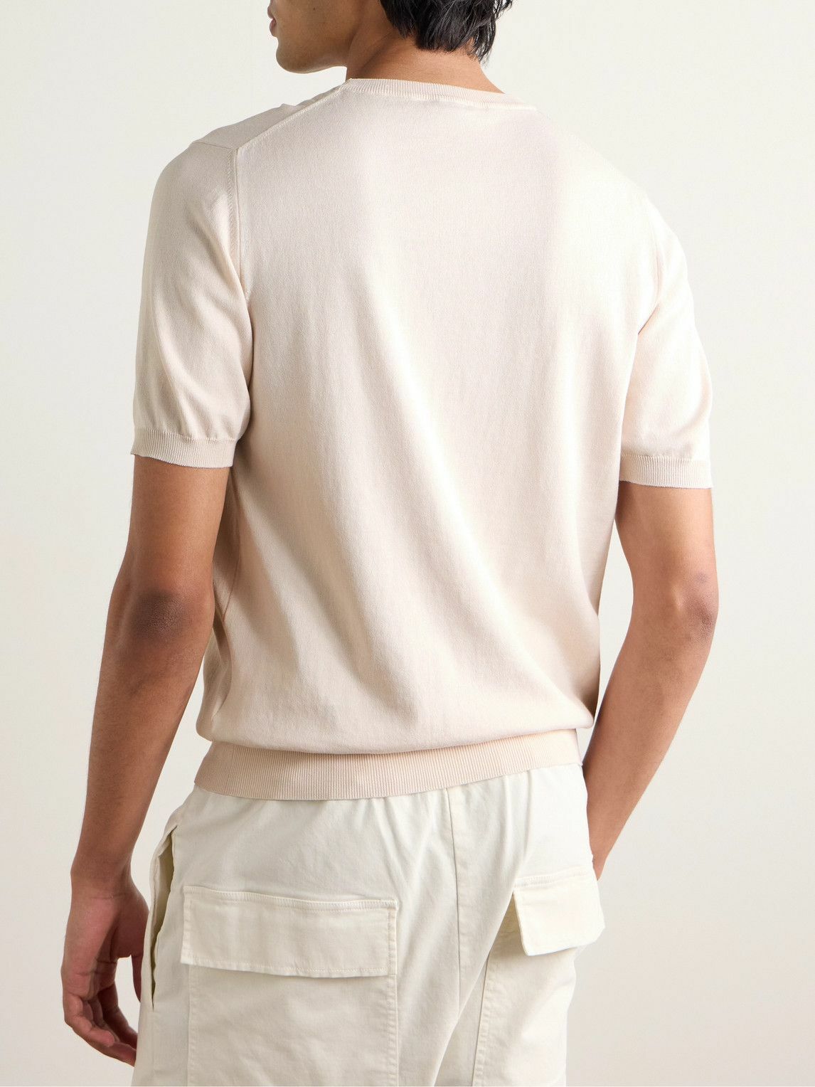 Boglioli - Garment-Dyed Cotton T-Shirt - Neutrals