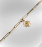 Foundrae Spark Love 18kt gold chain bracelet with diamonds