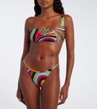 Pucci Iride one-shoulder bikini top