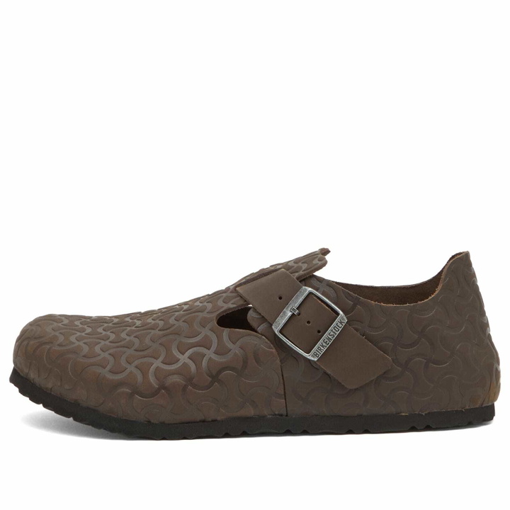 Photo: Birkenstock Men's London Bone Embossed - 40th Anniversary in Carafe