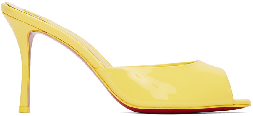Christian Louboutin Yellow Me Dolly Heeled Sandals Christian Louboutin