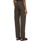 The Row Brown Cotton Josh Trousers