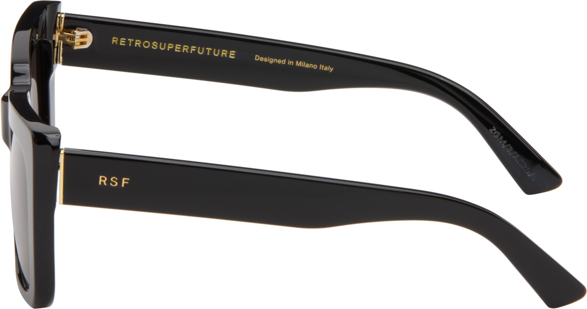 RETROSUPERFUTURE Black Senta Sunglasses